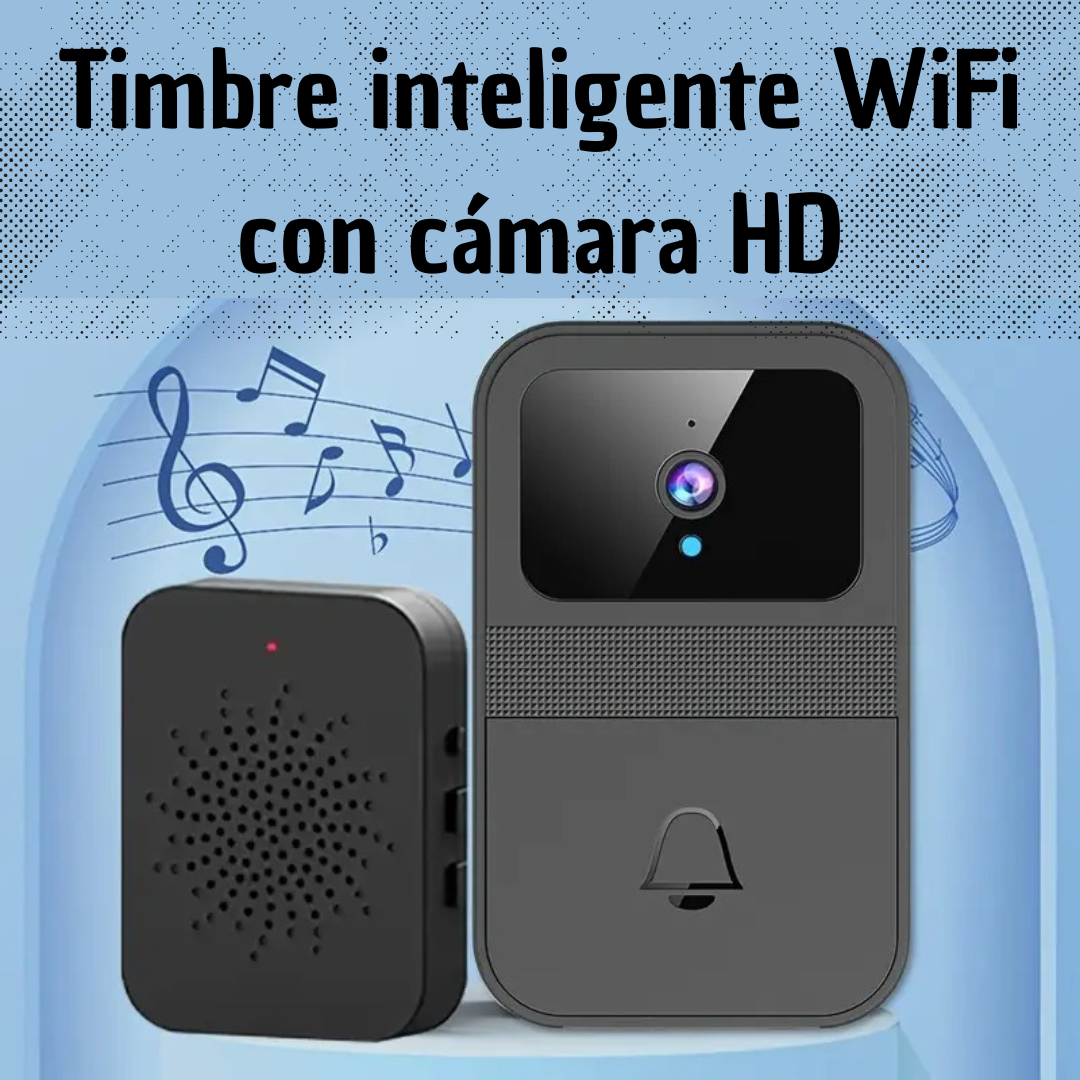 Timbre Inteligente Con Cámara Inalámbrico